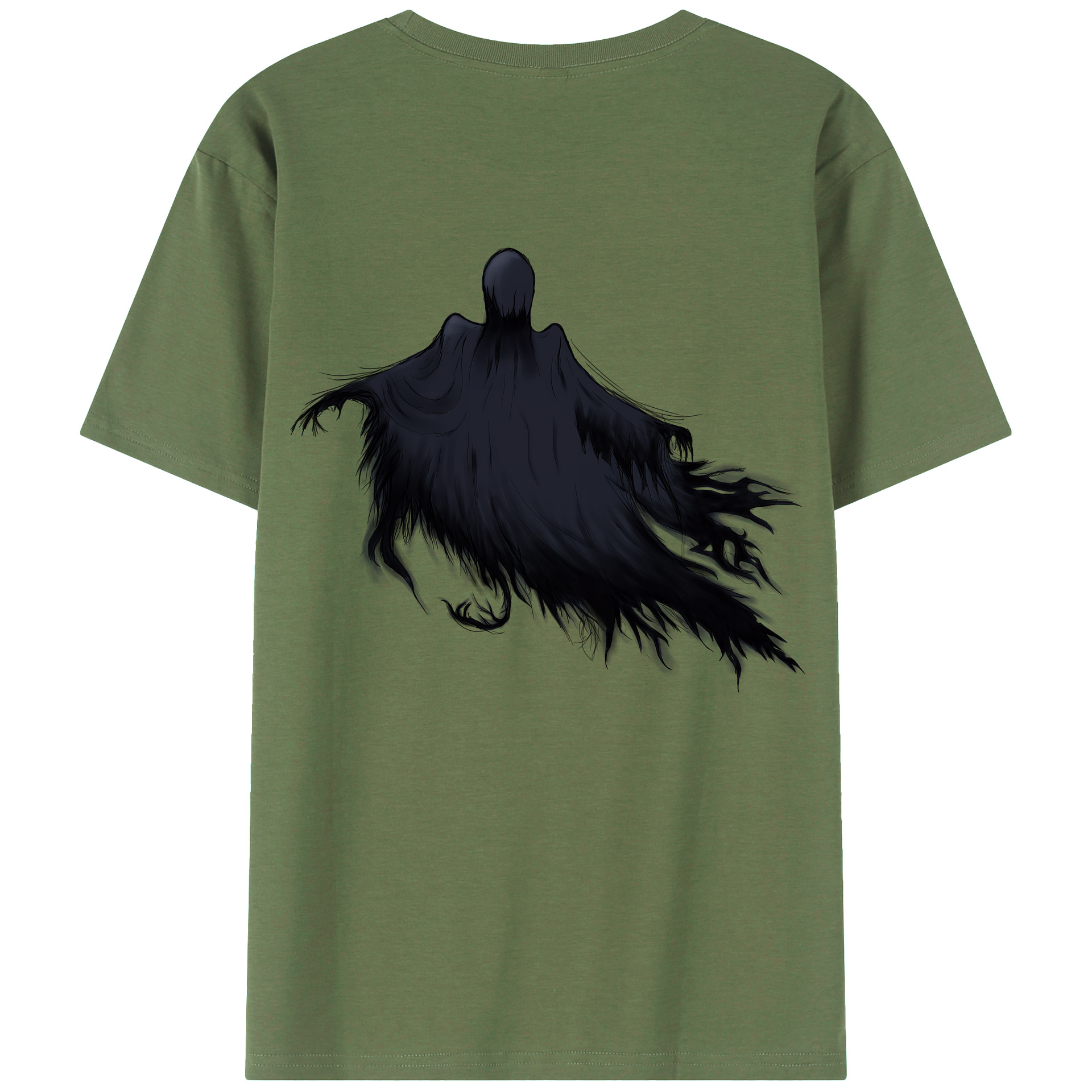 （画像用） Harry Potter ハリー・ポッターシリーズ 綿100％ メンズ半袖Tシャツ（バックプリント） 通気性